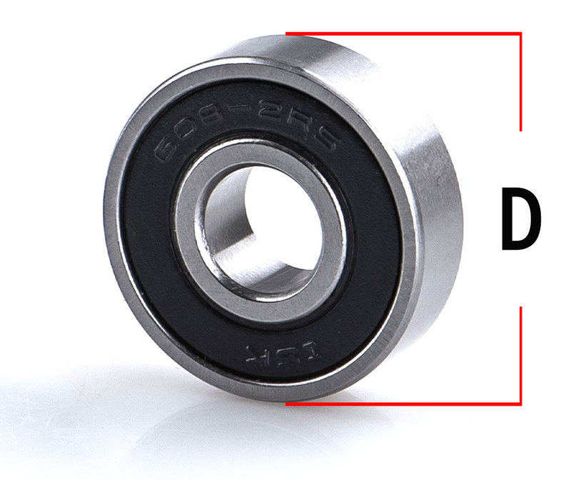 608 bearing dimensions