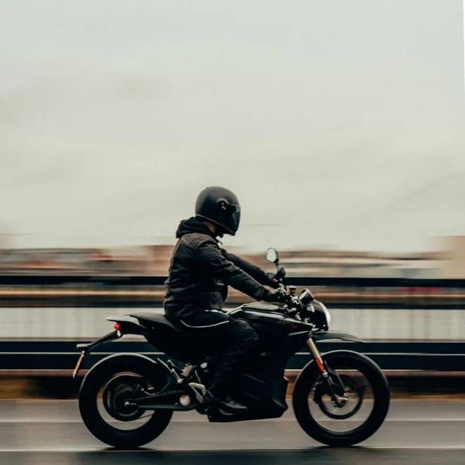 Electric motorcycle bearings