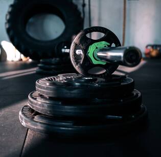 Fitness equipment bearings